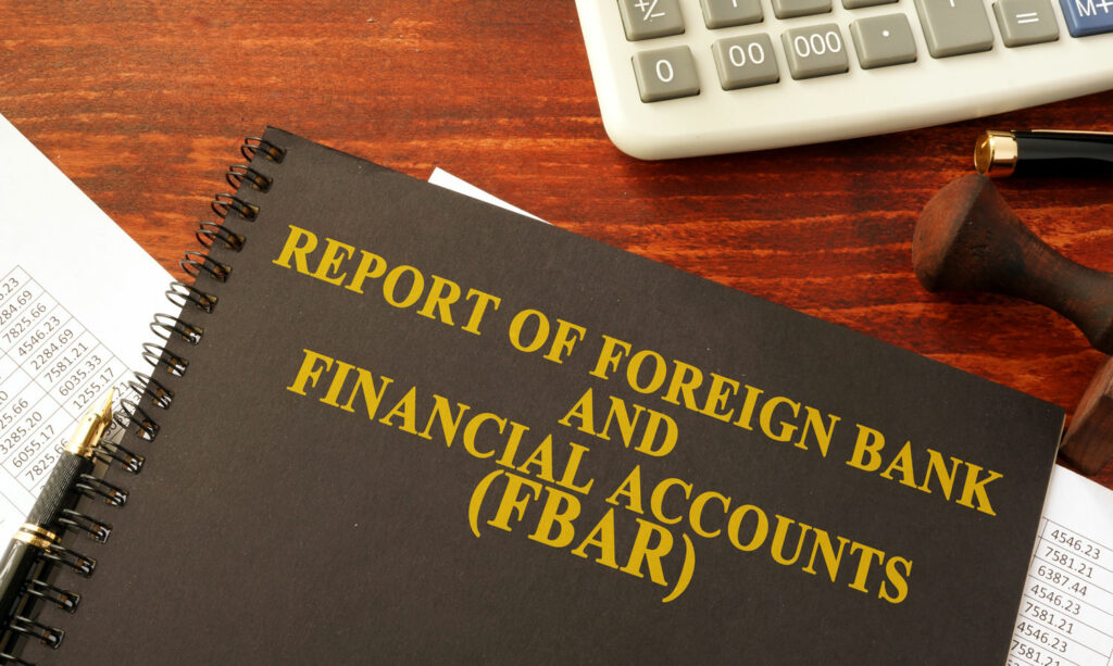 Report of Foreign Bank Account
